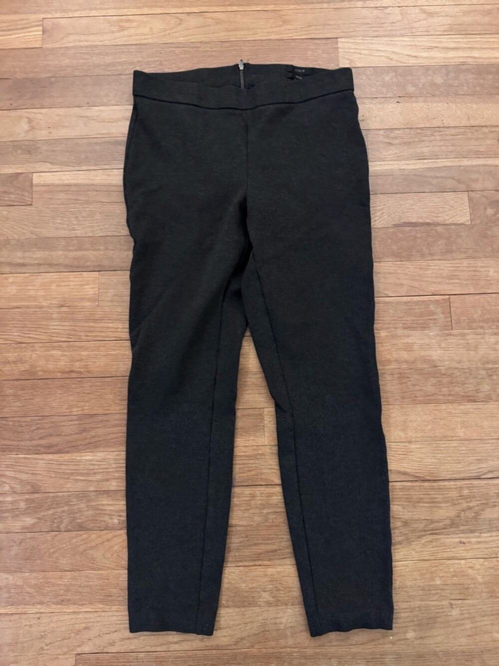 J.Crew Women's Charcoal Pixie Pants - Size M
 b41